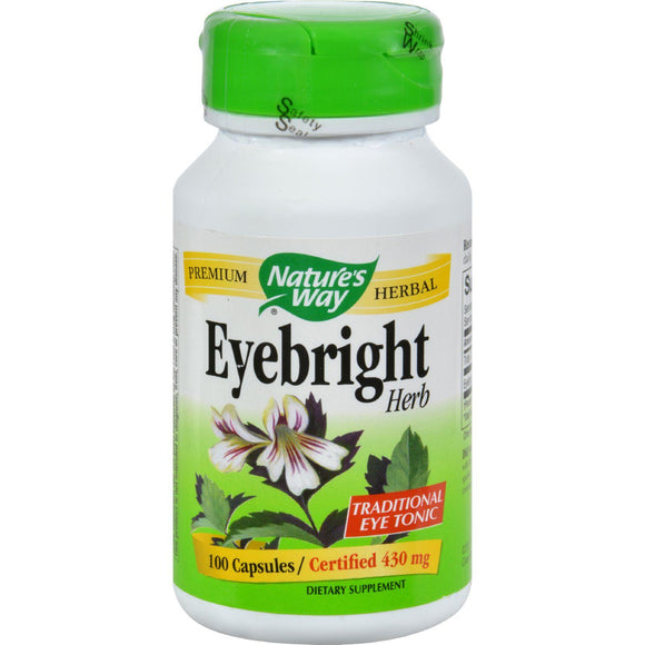 Nature's Way Eyebright Herb - 100 Capsules - Vita-Shoppe.com