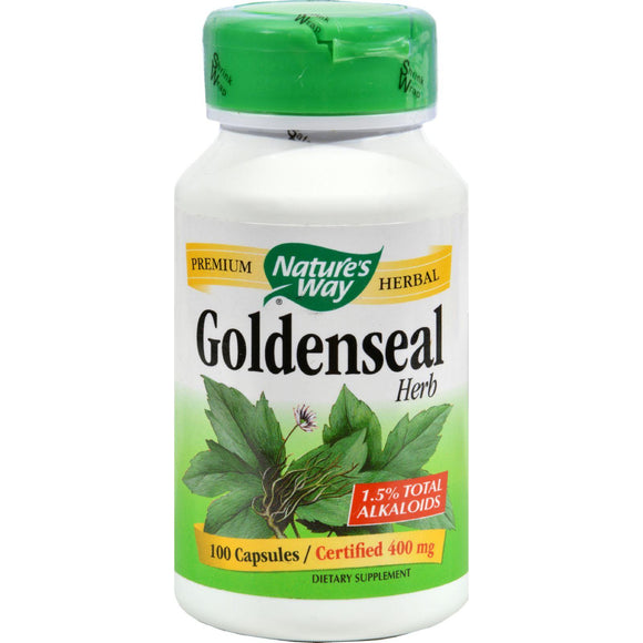 Nature's Way Goldenseal Herb - 100 Capsules - Vita-Shoppe.com