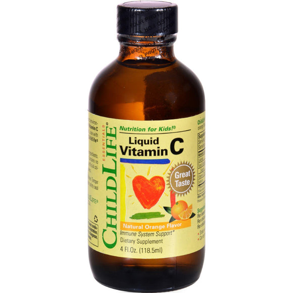 Childlife Liquid Vitamin C Orange - 4 Fl Oz - Vita-Shoppe.com
