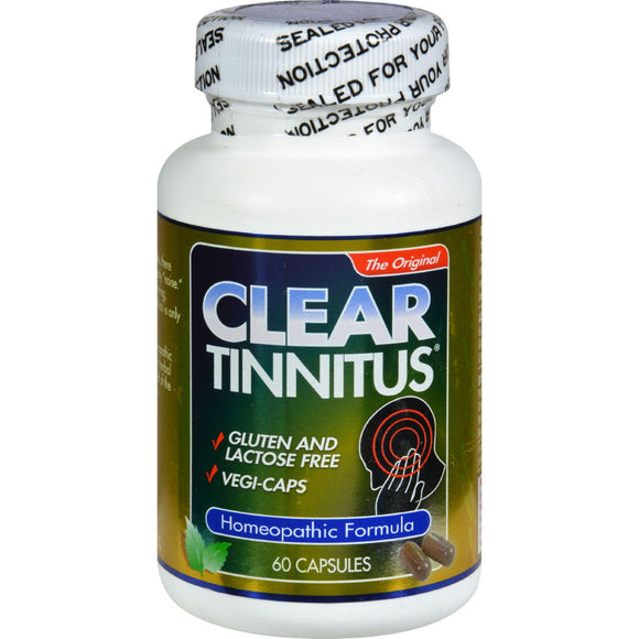 Clear Products Clear Tinnitus - 60 Capsules - Vita-Shoppe.com