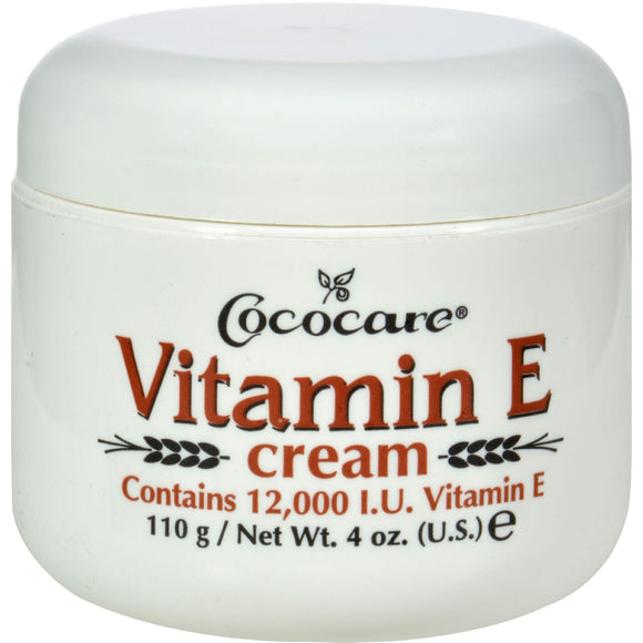 Cococare Vitamin E Cream - 12000 Iu - 4 Oz - Vita-Shoppe.com