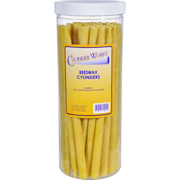 Cylinder Works Herbal Beeswax Ear Candles - 50 Pack - Vita-Shoppe.com