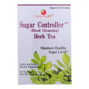 Health King Sugar Controller Blood Cleansing Herb Tea - 20 Tea Bags - Vita-Shoppe.com