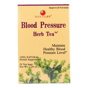 Health King Blood Pressure Herb Tea - 20 Tea Bags - Vita-Shoppe.com