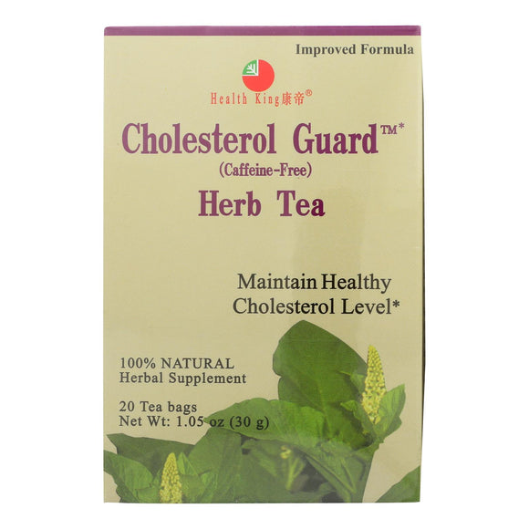 Health King Cholesterol Guard Herb Tea - 20 Tea Bags - Vita-Shoppe.com