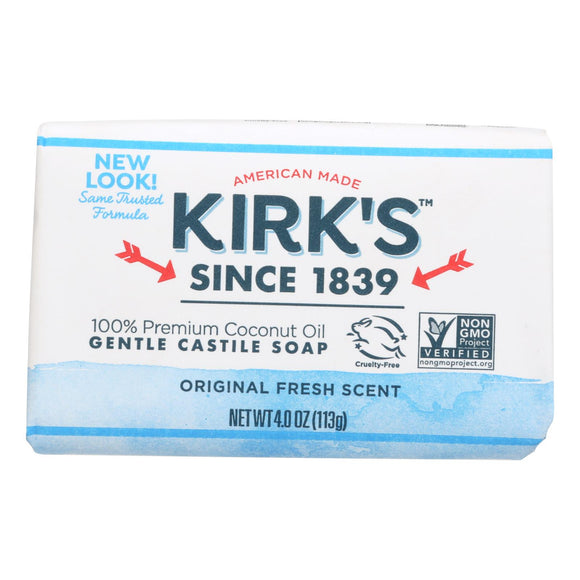 Kirk's Natural Original Castile Soap - 4 Oz - Vita-Shoppe.com