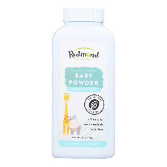 Redmond Trading Company Baby Powder - 3 Oz - Vita-Shoppe.com