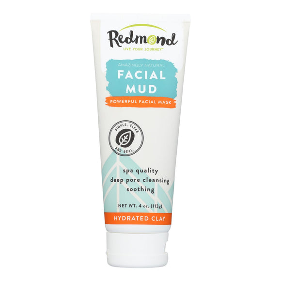 Redmond Clay, Facial Mud,  - 1 Each - 4 Oz - Vita-Shoppe.com