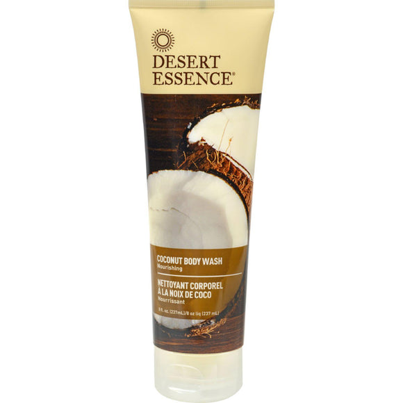 Desert Essence Body Wash Coconut - 8 Fl Oz - Vita-Shoppe.com