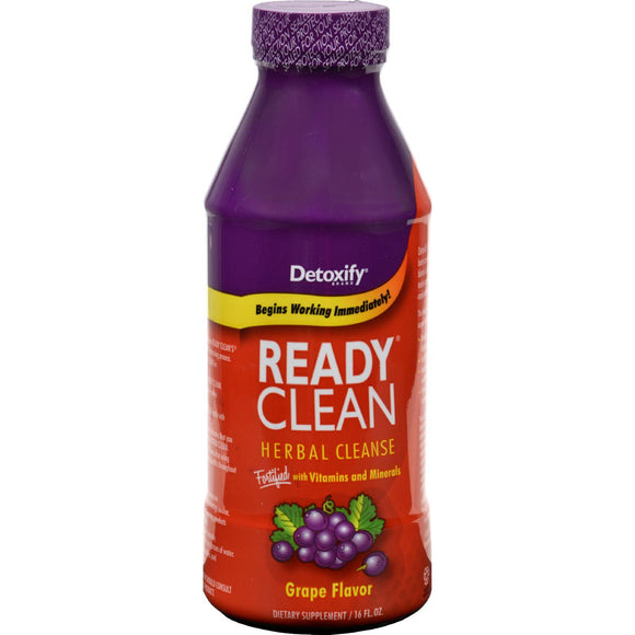 Detoxify Ready Clean Herbal Natural Grape - 16 Fl Oz - Vita-Shoppe.com