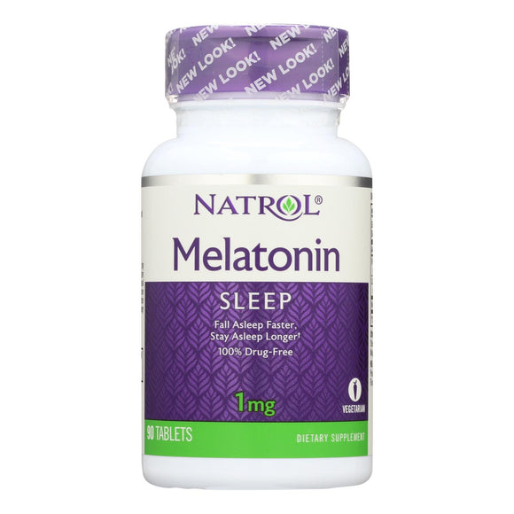 Natrol Melatonin - 1 Mg - 90 Tablets - Vita-Shoppe.com