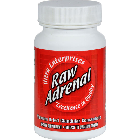 Ultra Glandulars Raw Adrenal - 200 Mg - 60 Tablets - Vita-Shoppe.com
