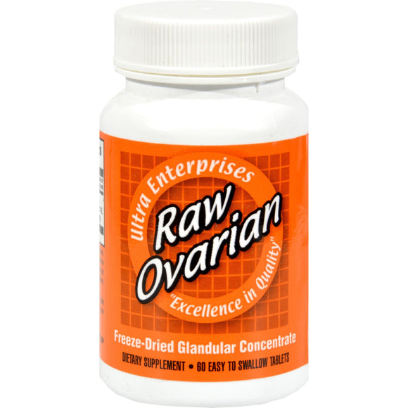 Ultra Glandulars Raw Ovarian - 200 Mg - 60 Tablets - Vita-Shoppe.com