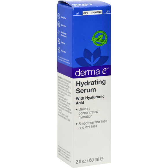 Derma E Hyaluronic Acid Rehydrating Serum - 2 Fl Oz - Vita-Shoppe.com