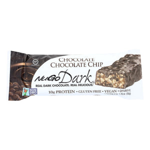 Nugo Nutrition Bar - Dark - Chocolate Chocolate Chip - 50 G - Case Of 12 - Vita-Shoppe.com