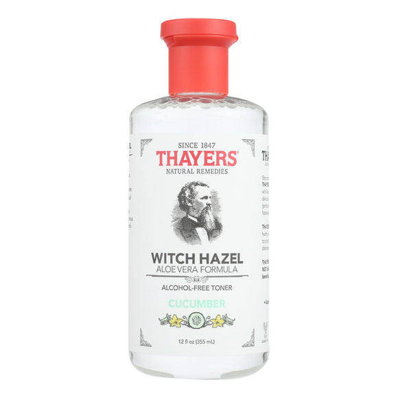 Thayers Witch Hazel With Aloe Vera Cucumber - 12 Fl Oz - Vita-Shoppe.com