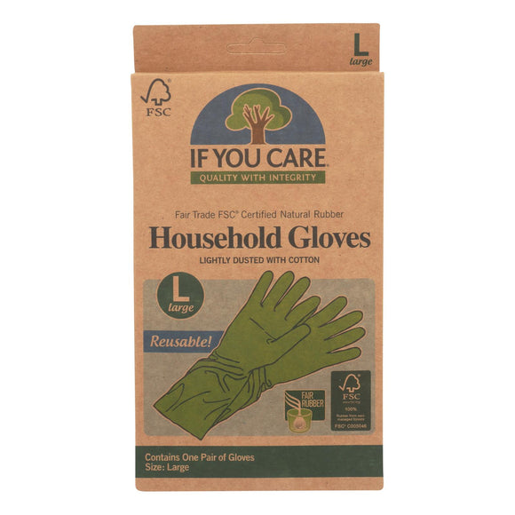 If You Care Household Gloves - Large - 12 Pairs - Vita-Shoppe.com