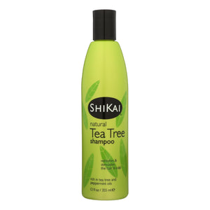 Shikai Natural Tea Tree Shampoo - 12 Fl Oz - Vita-Shoppe.com