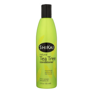 Shikai Natural Tea Tree Conditioner - 12 Fl Oz - Vita-Shoppe.com