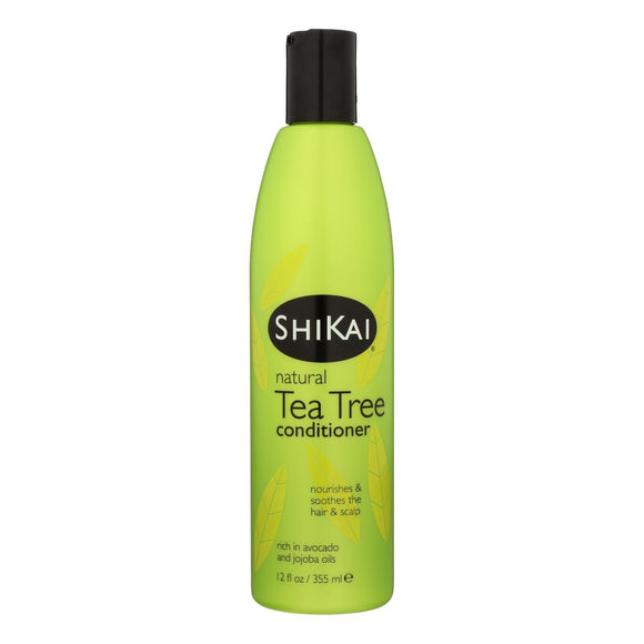 Shikai Natural Tea Tree Conditioner - 12 Fl Oz - Vita-Shoppe.com