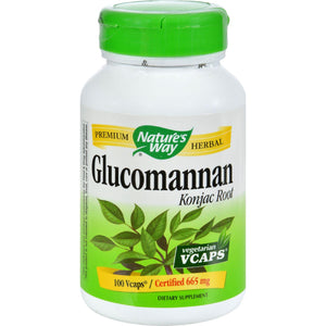 Nature's Way Glucomannan Root - 100 Capsules - Vita-Shoppe.com
