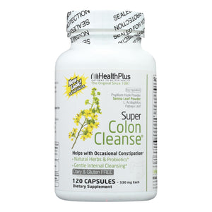 Health Plus - Super Colon Cleanse - 120 Capsules - Vita-Shoppe.com