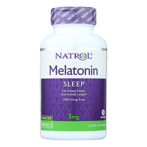 Natrol Melatonin - 3 Mg - 240 Tablets - Vita-Shoppe.com