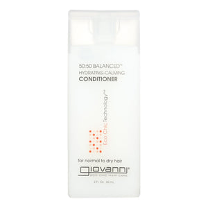 Giovanni 50:50 Balanced Conditioner Hydrating-calming - 2 Fl Oz - Case Of 12 - Vita-Shoppe.com