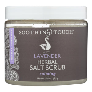 Soothing Touch Salt Scrub - Lavender - 20 Oz - Vita-Shoppe.com