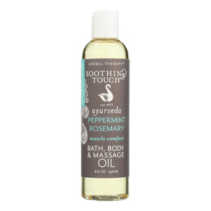 Soothing Touch Bath And Body Oil - Muscle Cmf - 8 Oz - Vita-Shoppe.com