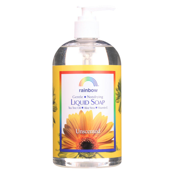 Rainbow Research Liquid Soap - Gentle Nondrying - Unscented - 16 Fl Oz - Vita-Shoppe.com