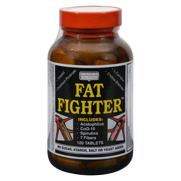 Only Natural Fat Fighter - 120 Tablets - Vita-Shoppe.com
