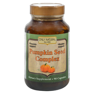 Only Natural Pumpkin Seed Complex - 700 Mg - 90 Capsules - Vita-Shoppe.com