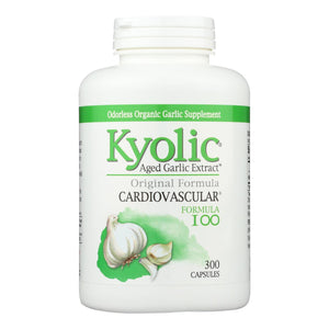 Kyolic - Aged Garlic Extract Cardiovascular Original Formula 100 - 300 Capsules - Vita-Shoppe.com