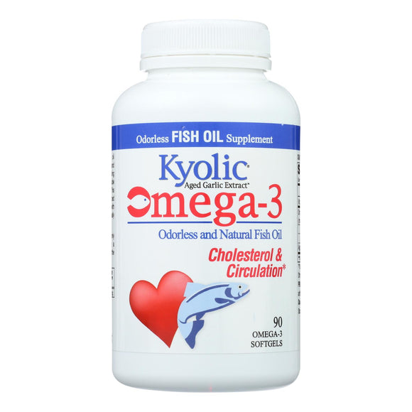 Kyolic - Aged Garlic Extract Epa Cardiovascular - 90 Softgels - Vita-Shoppe.com