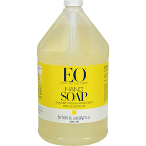 Eo Products Liquid Hand Soap Lemon And Eucalyptus - 1 Gallon - Vita-Shoppe.com