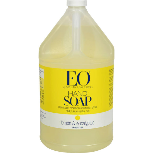 Eo Products Liquid Hand Soap Lemon And Eucalyptus - 1 Gallon - Vita-Shoppe.com