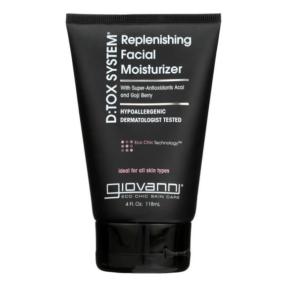 Giovanni D:tox System Replenishing Facial Moisturizer Step 3 - 4 Fl Oz - Vita-Shoppe.com