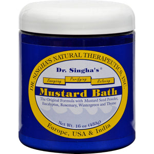 Dr. Singha's Mustard Bath - 16 Oz - Vita-Shoppe.com