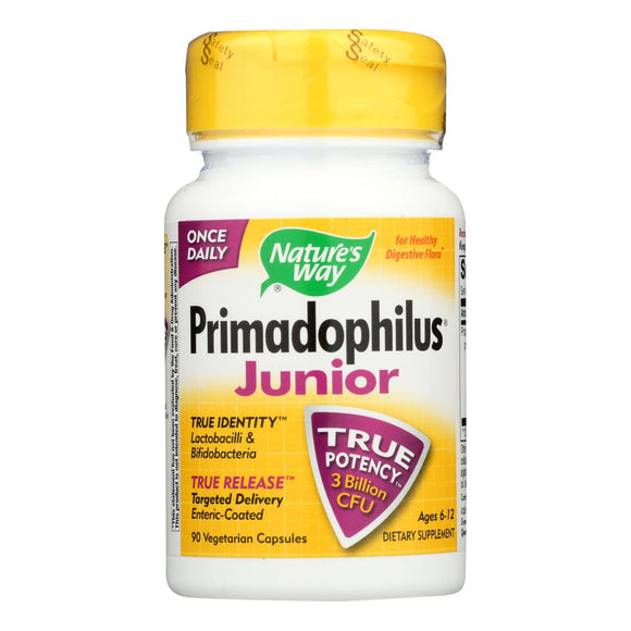 Nature’s Way Primadophilus Junior Digestion  - 1 Each - 90 Vcap - Vita-Shoppe.com