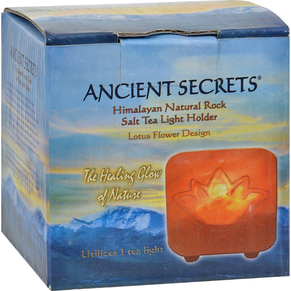 Ancient Secrets Himalayan Salt Tea Light Lotus - Pack - Vita-Shoppe.com