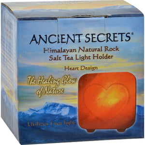 Ancient Secrets Himalayan Salt Tea Light Heart - Pack - Vita-Shoppe.com