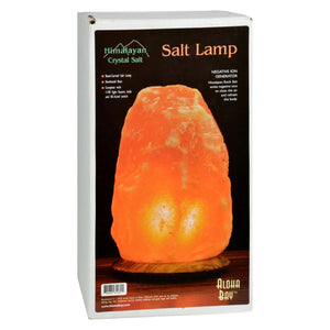 Himalayan Salt Lamp 12 Inch Wood Base - Vita-Shoppe.com