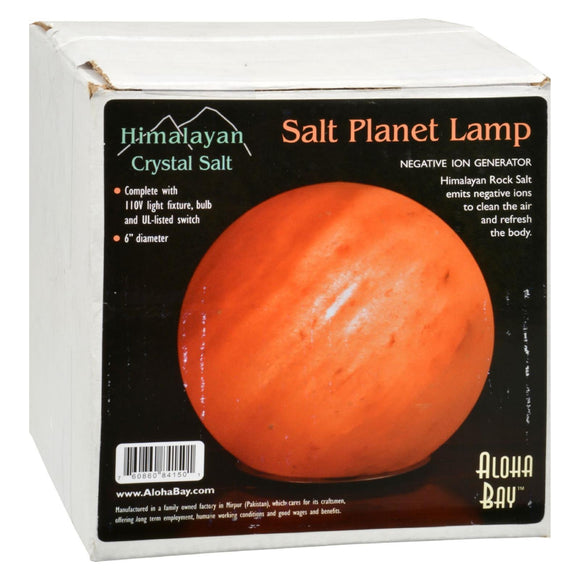 Himalayan Salt Crystal Lights Planet Globe Lamp - 1 Lamp - Vita-Shoppe.com