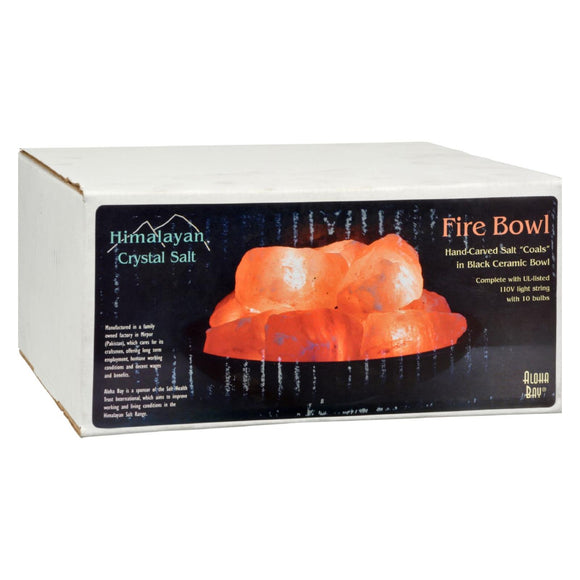 Himalayan Salt Fire Bowl With Stones - 1 Ct - Vita-Shoppe.com