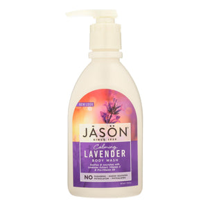 Jason Body Wash Pure Natural Calming Lavender - 30 Fl Oz - Vita-Shoppe.com