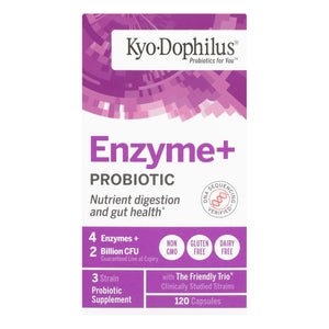 Kyolic - Kyo-dophilus Probiotics Plus Enzymes - 120 Capsules - Vita-Shoppe.com