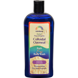 Rainbow Research Colloidal Oatmeal Bath And Body Wash Lavender - 12 Fl Oz - Vita-Shoppe.com