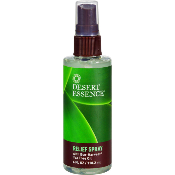 Desert Essence Relief Spray - 4 Fl Oz - Vita-Shoppe.com