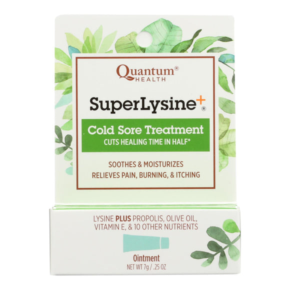 Quantum Super Lysine Plus Cold Sore Treatment - 0.25 Oz - Vita-Shoppe.com